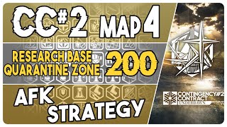 CC2 Rotating Map 4  Research Base Quarantine Zone 200 Points  AFK  Low End Squad 【Arknights】 [upl. by Solitta]