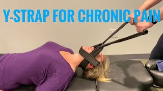 DEEP Ystrap adjustment for chronic neck pain  Chiropractor in Portland OR Dr Chris Cooper [upl. by Sadinoel]