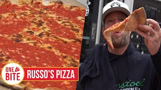 Barstool Pizza Review  Russos Pizza New Hope PA [upl. by Itra]