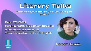 Literary Talks Writer  Naseem Jamnia USAIran [upl. by Fayre]