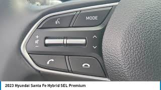 2023 Hyundai Santa Fe Hybrid HEMET BEAUMONT MENIFEE PERRIS LAKE ELSINORE MURRIETA H23709 [upl. by Peery]