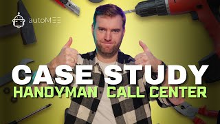 Voic AI Case Study  Handyman Call Center  autoMEE [upl. by Tallula81]