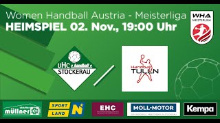 WHA Meisterliga UHC Müllner Bau Stockerau vs UHC Gartenstadt Tulln [upl. by Arratoon275]