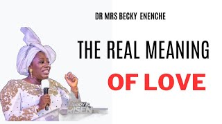 The real meaning of love how to know if someone truelly loves youDr becky enenche marriage dun [upl. by Mairym683]