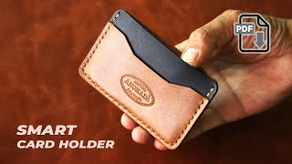 Smart Card Holder  Simple amp Easy  Tutorial with PDF Pattern [upl. by Doria]