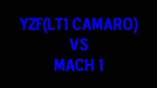 LT1 Camaro Vs Mach 1 Mustang [upl. by Yoo]