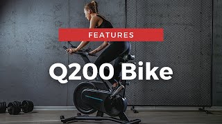 OVICX Q200 Exercise Bike  Stationery Bike Features amp Review workout [upl. by Eidnyl671]