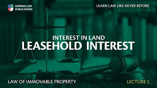 Land Law in Ghana  LEASEHOLD INTEREST [upl. by Nayhr436]