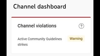 Youtube warning strike remove 100  How To Remove WARNING Strike from your Channel [upl. by Werna]