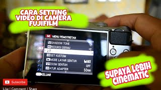 setting kamera fujifilm xa 3 untuk video [upl. by Abas]