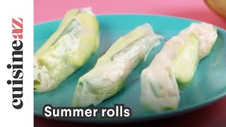 Summer rolls [upl. by Yelloh]