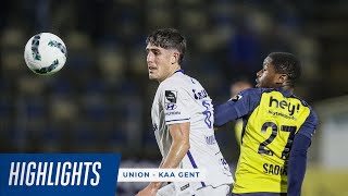 🎬 Union SaintGilloise  KAA Gent 00 MD11 JPL [upl. by Safko585]