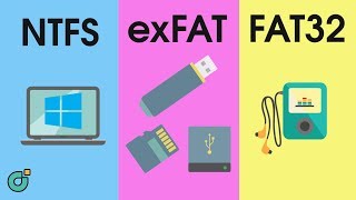 FAT32 vs NTFS vs exFAT Cuál es la diferencia [upl. by Arekahs329]