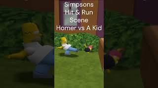 Homer KICKS A CHILD Into The VOID The Simpsons Hit amp Run Funny Moments [upl. by Ilil]