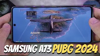 Samsung Galaxy A73 5G PUBG Gaming test [upl. by Thar]