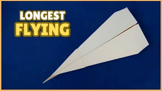 How to Make an Amazing Paper Jet  Farthest Flying Paper Airplane World Record [upl. by Aikam]