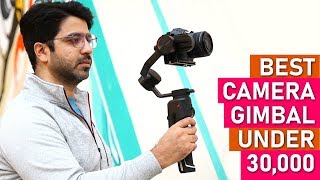 Moza AirCross 2  Best Camera Gimbal Under 30000 Review in Hindi [upl. by Gudrin]