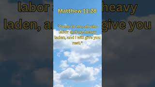 Verse of the Day Matthew 1128 [upl. by Malachi]