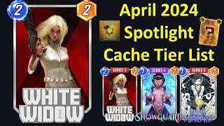 Spotlight Caches Tier List for April 2024 Marvel Snap [upl. by Veriee]