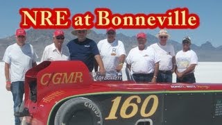 Bonneville Home Built Roadster goes for 266 MPH Record Nelson Racing Engines Small Block Chevy [upl. by Borras]