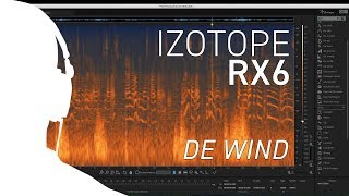 iZotope RX6  Using Dewind [upl. by Kirit]