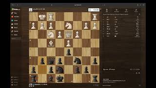 Chess Game 248  Queens Pawn Opening Zukertort Chigorin Variation [upl. by Ecenaj]