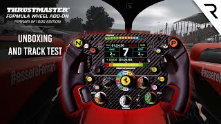 UNBOXING Thrustmaster Ferrari SF1000 F1 replica sim racing wheel [upl. by Travus816]