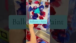 🎨🎈 Dive into creativity with our balloon painting project Discover the fun of using balloons as [upl. by Dam197]