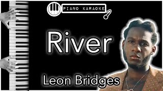 River  Leon Bridges  PK Instrumental [upl. by Llednyl]