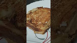 Bread toast  Banana bread toast  bread recipes😍 [upl. by Narib609]