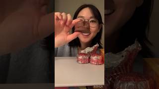 Mukbang ASMR tunnocks tea cakes shorts asmr mukbang scottish dessert teacakes [upl. by Ahsla]