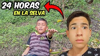 🌳⚠️Sobreviviendo 24h en la SELVA🌳⚠️con mi primito [upl. by Pirbhai614]