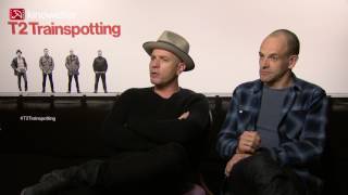 Interview Ewan McGregor amp Jonny Lee Miller T2 TRAINSPOTTING [upl. by Ahseinek]