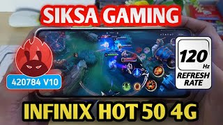 Test Gaming Infinix Hot 50 4G 🔥🔥🔥 [upl. by Neirda]