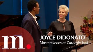 Joyce DiDonato 2023 Masterclass at Carnegie Hall Day 2 — quotHere I standquot from The Rakes Progress [upl. by Mendez309]