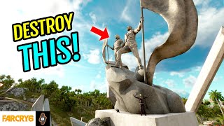 How to DESTROY Antons Statue Firebrand Story Mission  Far Cry 6 Walkthrough [upl. by Wightman]