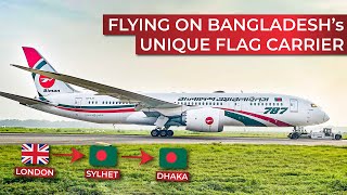 BRUTALLY HONEST  Biman Bangladesh Airlines LONDON to SYLHET in Economy Class aboard their B7878 [upl. by Andras361]