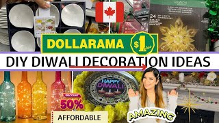 DIY Diwali Decoration Finds At Dollarama Dollar Store Canada dollarama dollaramafinds diwalidecor [upl. by Attikin889]