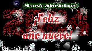 Feliz año nuevo 2024 🥲🎉🎁PUEDES VER ESTE VIDEO SIN LLORAR 💕💖🎀 [upl. by Elbys349]