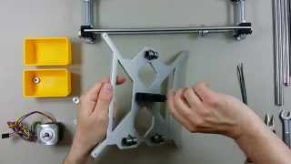 How to build a RepRap Prusa i3 Assembly 2 [upl. by Annwahs]