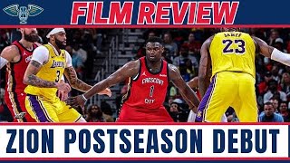 Zion Williamson Goes OFF In Postseason Debut Vs Lakers  Why Zion Needs A Real Point Guard [upl. by Pedersen]