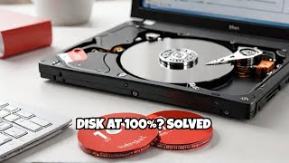 How To Fix 100 Disk Usage in Windows 10 [upl. by Kerns497]