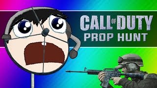 Call of Duty 4 Prop Hunt Funny Moments  Noglas Lover Boat Pile Lucky Barrel CoD4 Mod [upl. by Itnavart]