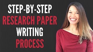 My Step by Step Guide to Writing a Research Paper [upl. by Yttig]