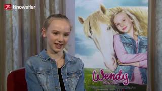 Interview Jule Hermann WENDY  DER FILM [upl. by Aniarrol]