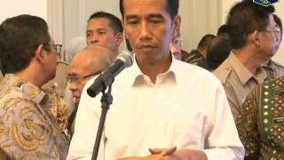 24 Des 2013 Gub Jokowi perscon ttg pelaksanaan Perayaan Tahun Baru Jakarta Night Festival [upl. by Garwood]