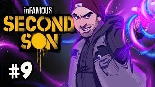 FOLLOW CLUES  Infamous Second Son Walkthrough Evil w Nova Ep9 [upl. by Berriman]