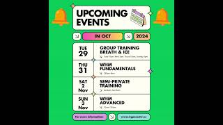 Events this week Oct 2024 [upl. by O'Mahony]