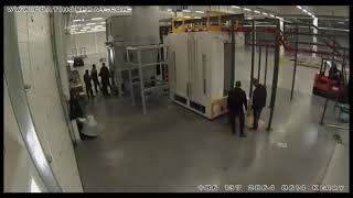 Automatic Powder Coating Booth Installation Assembly Process Video Show [upl. by Thgirw]