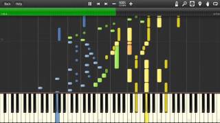 GodowskyChopinOp 25 no 11 quotWinter Windquot Synthesia [upl. by Dragelin]